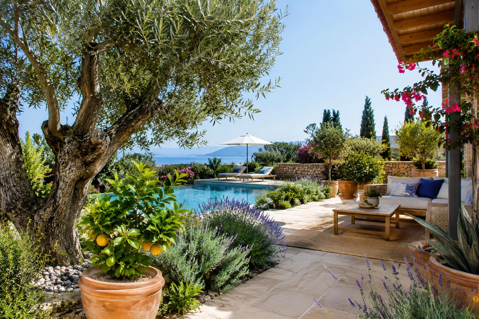 Mediterraner Garten